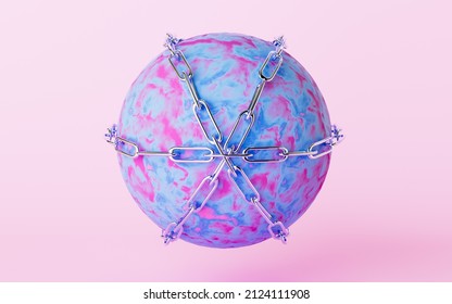 A abstract sphere 