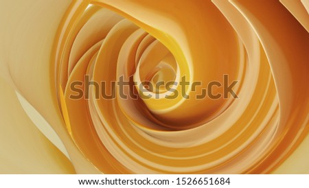 Image, Stock Photo flower spiral pink