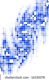 Abstract squares background with copyspace