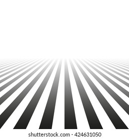 Abstract striped background with perspective.