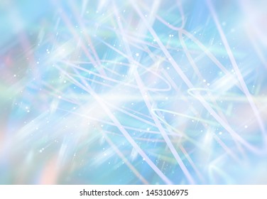 Abstract stripes azure background. Beautiful illustration crossing lines.