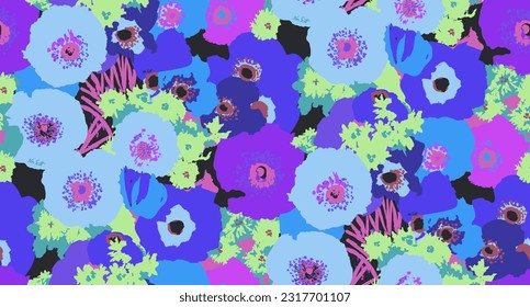 abstract summer repeat pattern seampless