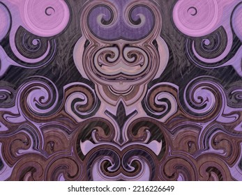 Abstract Swirl Painting Fine Art