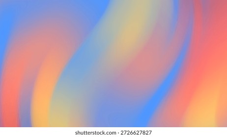 Abstract swirl pattern featuring vibrant blue red yellow and green colors creating a dynamic artistic background suitable for creative projects and visual design.