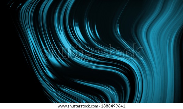 Abstract Teal green background with waves\
luxury. 3d illustration, 3d\
rendering.
