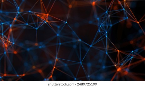 Abstractas fondo plexo técnico