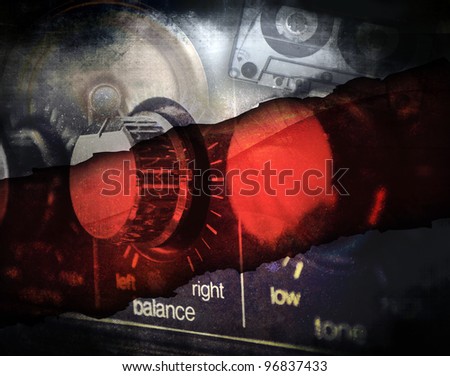 Abstract technology background