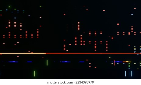 Abstract technology background. Electronic equipment. 3d render.
