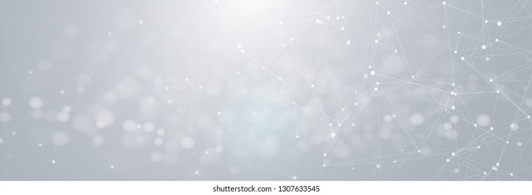 Abstract Technology Network Background