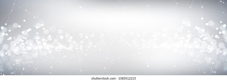 Abstract Technology Network Communication Background