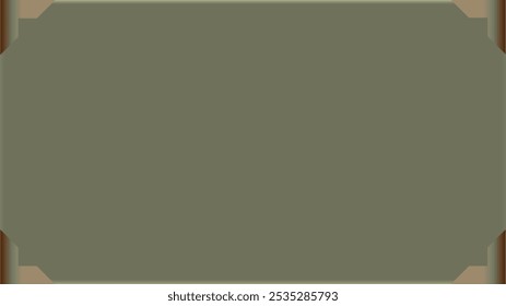 Abstract template with colorful gradient frame on olive green border. Soft green background trend textured gradient. Illustration for decoration, presentation, poster, flyer, business card design. - Powered by Shutterstock