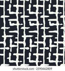 abstract textile black and white pattern design 