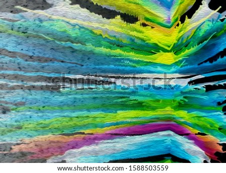 Abstract texture background. Digital design painting impressionism artwork