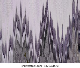 Abstract texture background with sharp lines in gray and other shades..