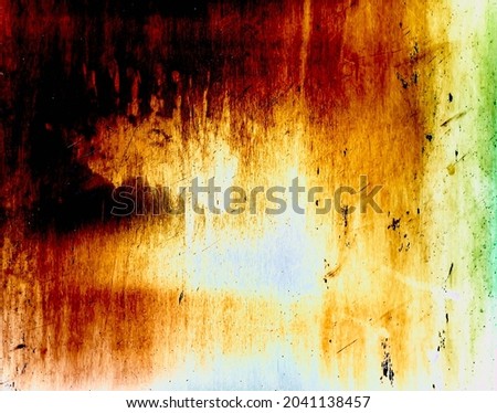 Abstract texture blak, red, orange and white color.