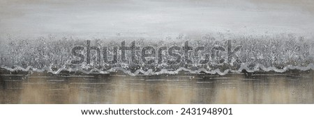 An abstract texture, silver gray, gradient, sand texture, creativity, artistic hand-painting, wall background, personalized wallpaper, interior decoration, home hanging painting, oil painting,