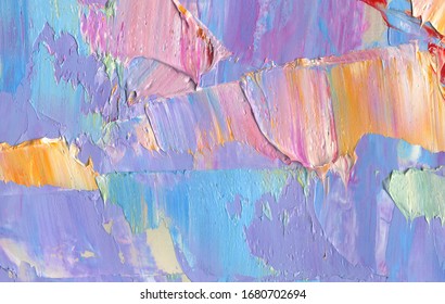 Abstract textured background as wallpaper, pattern, art print, etc. Natural oil paint. High quality details.