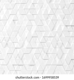 Abstract Triangle Pattern. 3d Background