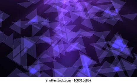 Abstract Triangles Background
