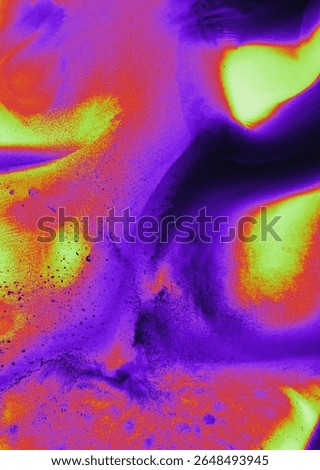 Abstract trippy gradient background with grainy texture, vivid acid colors, blurred spots and noisy dust effects. Perfect for posters, flyers, art projects, web and creative branding. Vertical layout