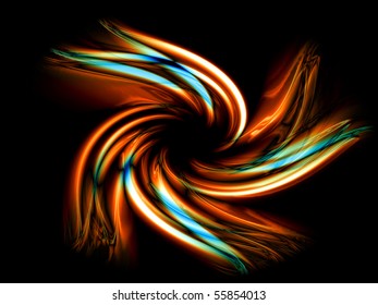 abstract twirl light background
