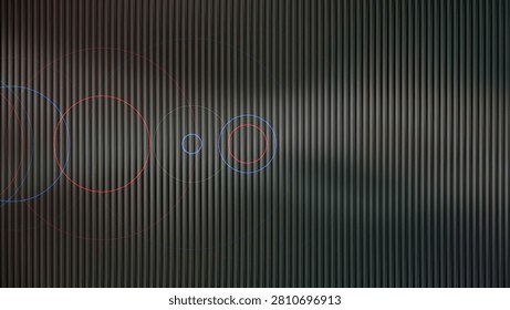 Abstract vertical digital noise pattern isolated on white background