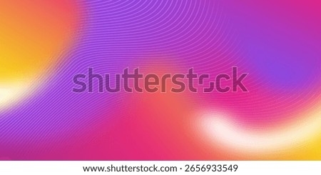 Abstract Vibrant Gradient Background: Pink, Purple, and Orange Hues with Subtle Curved Lines.