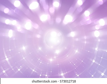 Abstract violet background. Explosion star. illustration digital.