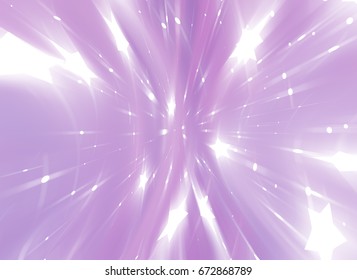 Abstract violet background. Explosion star. illustration digital.