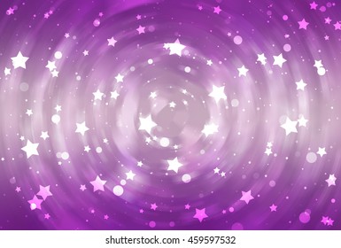 abstract violet background with scintillating circles and gloss