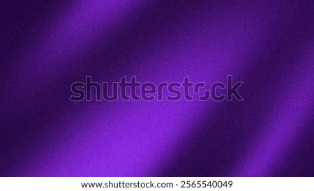 Abstract violet gradient background featuring wavy pattern with subtle light highlights and noise grain textured surface. Suitable for social media, flyers, posters, wallpapers, etc.