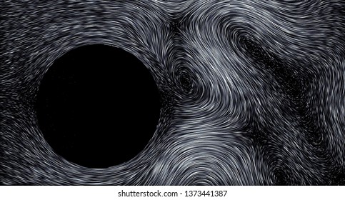 Abstract Wallpaper Black Background Colored Stripes Particles Flow 4K Deskrop Windows Mac