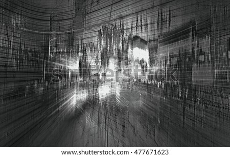 Similar – Image, Stock Photo white line Deserted