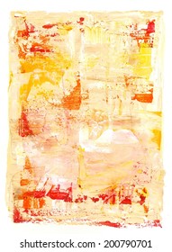 Abstract in warm colors