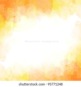 Abstract Watercolor Background