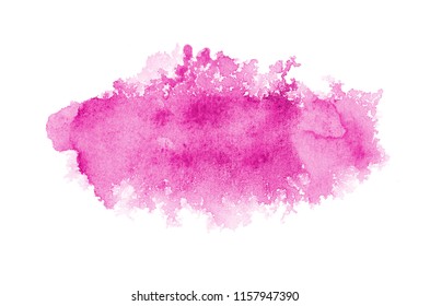 Abstract Pink Watercolor Background Hand Painted Stock Illustration ...