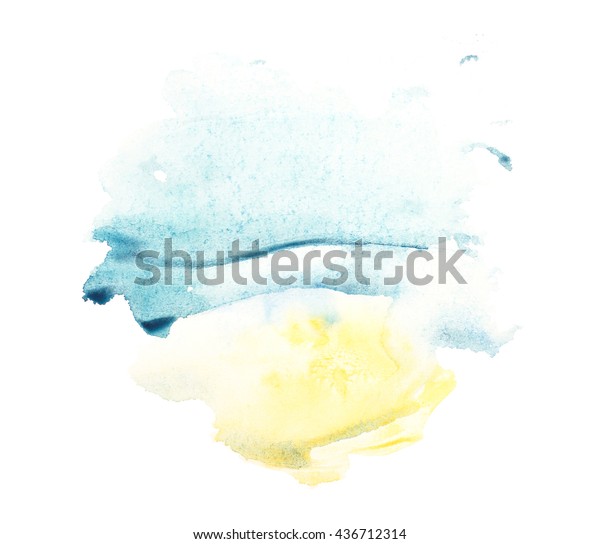 blue and yellow paintbrush background blue and yellow paintbrush background