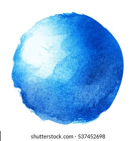 99,168 Watercolor Round Blue Images, Stock Photos & Vectors 