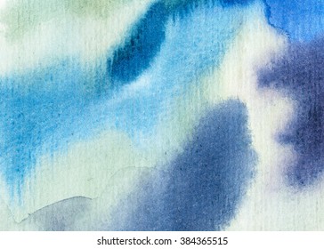 Blue Watercolor Background Textures Backgrounds Stock Photo 359538953 ...