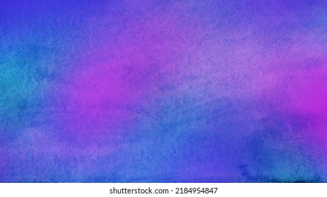 Abstract watercolor. Purple pink blue teal background. Colorful art background with space for design. Web banner. Christmas, valentine, mother's day, holiday concept.