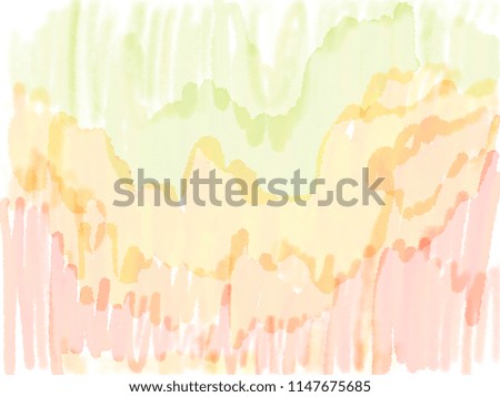 Abstract watercolors for background and textures.