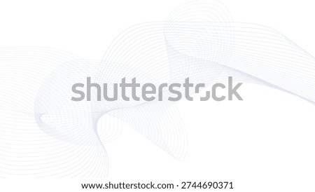 Abstract wave digital element for certificate design. Curved wavy lines design 3d rendered abstract background	