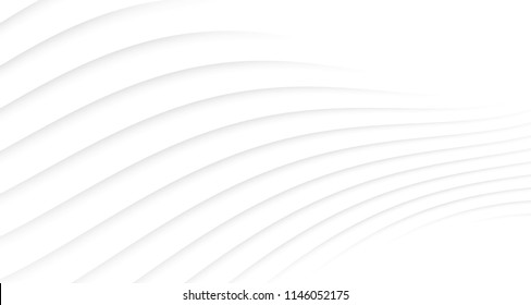 Abstract wave element for design. Stylized line background illustration. Wave with lines created using blend tool. Curved wavy line, smooth stripe. - Shutterstock ID 1146052175