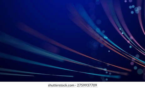 Onda Abstractas partículas sonoras
