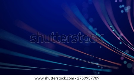 Abstract wave of sound particles. Equalizer for music. Signal transmission. 3D