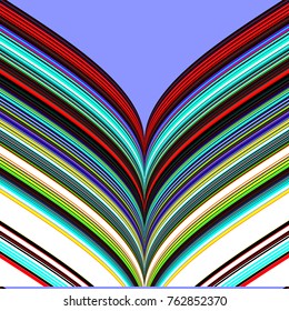 Abstract wavy background, illustration
