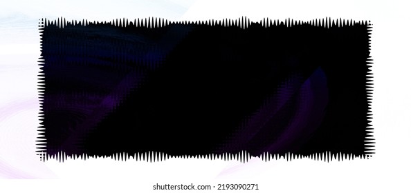 An Abstract Wavy Border Background Image.