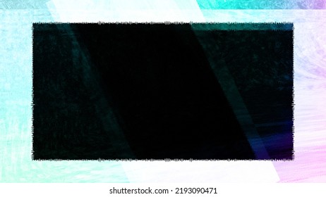 An Abstract Wavy Border Background Image.