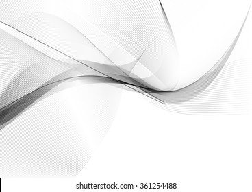 Abstract wavy lines background soft and smooth smoke background image