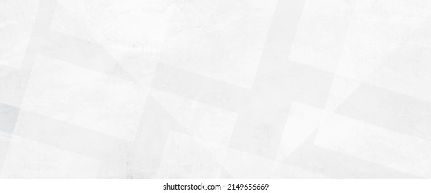 Abstract white background with diamond and triangle shapes layered in modern abstract pattern white marble background. geometric lines angles shapes in white and gray layers of transparent material.	